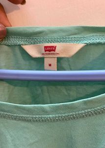 Levis Orginal Mint Green Graphic Tee