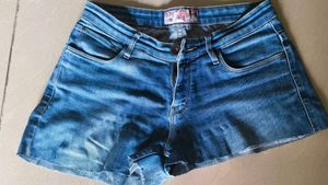 Denim Cut-Off Shorts