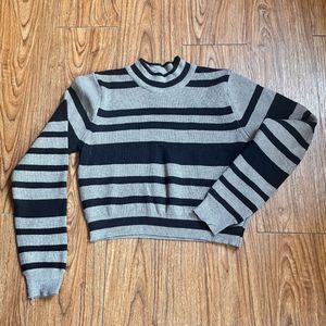 Striped Knit Sweater