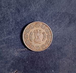 50 Paise Cu-Ni1989 Hyderabad Mint Extremely Rare Coin Fine Condition