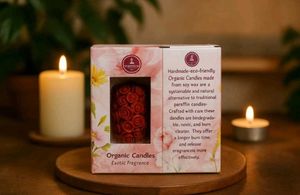 Romantic Rose Scented Candles