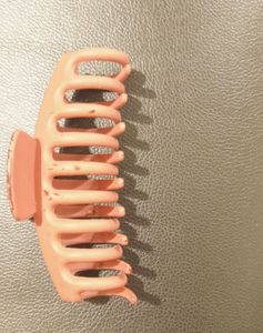 Peach Claw Clip