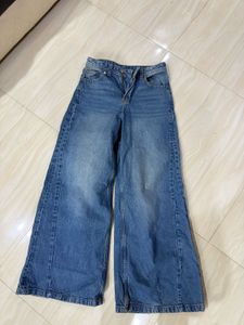 H&amp;M super wide jeans
