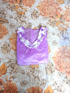 💜 Silk Fancy Nighty 💜