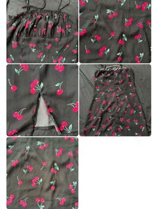 Cherry Print Cami Dress