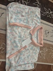 New Floral Print Polo T-Shirt