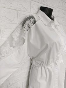 Imported White Lace Shirt