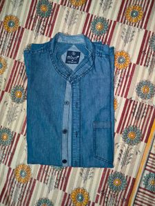 Mint Denim blue Shirt