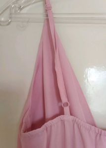 SHEIN Pink Maxi Dress