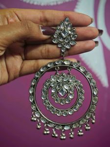 Statement Kundan Earrings