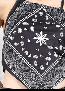 Bandana Print Halter Neck Top