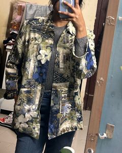 Floral Print Jacket