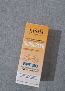 Kysma Luxe SPF 50 Sunscreen