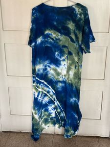 Tie-Dye V-Neck Kurtis (Set Of 2)