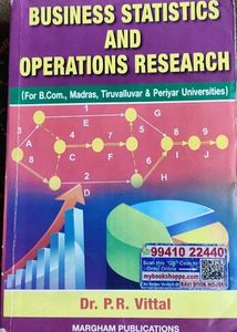 Business Statistics & Operations Research