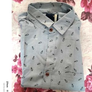 Patterned Casual Shirt