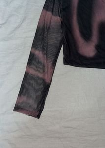 Mesh Top By Zara