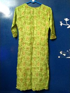 Kurta Pista Green