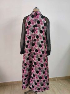 Retro Polka Dot Shimmery Dress