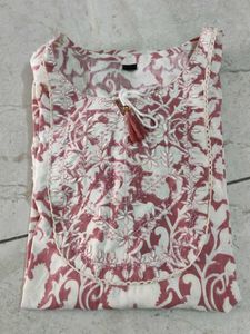 Elegant pink kurta set