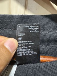 H&amp;M Divided Black Regular Fut Jogger