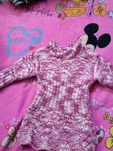 Hand Knitted Frock