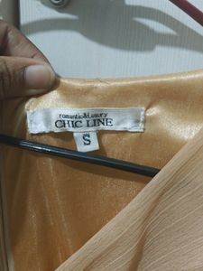 Beige Colour Dress
