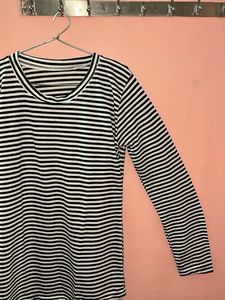 Striped T-Shirt- XS
