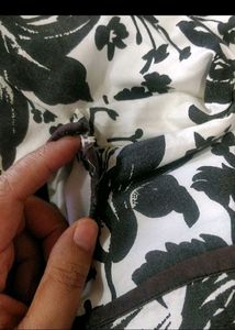 Branded Black White Skirt