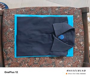 ITALIAN Black Long Sleeve Button-Down Shirt