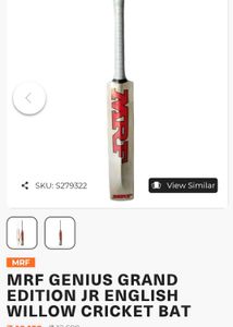 MRF Genius Grand Edition Jr Cricket Bat