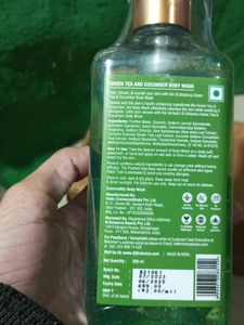 Green Tea And Cucumber Body Wash