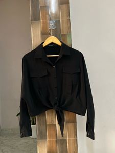 Black Crop Top Fixed Price