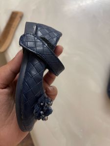 Kids Blue Dressy Shoes