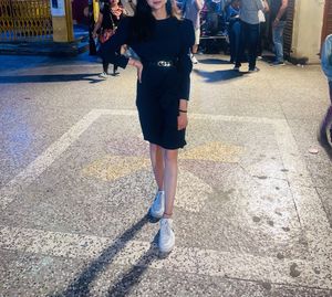 Elegant Navy Blue Dress