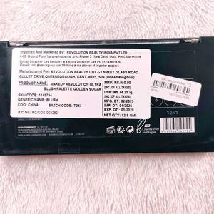 Makeup Revolution london Ultra Blush and Contour P