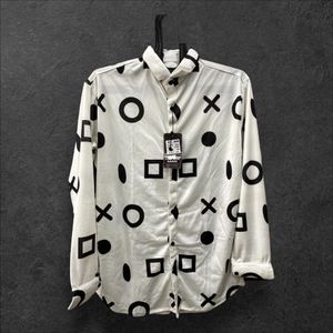 Printed Shirts For Men (White)