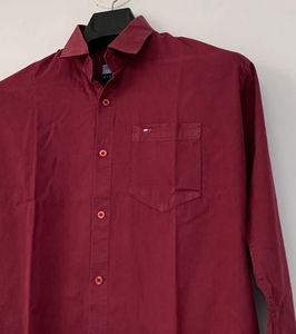 Tommy Hilfiger Plain Cotton Shirt