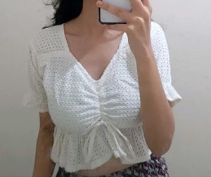 New Top! Pure Chikankari