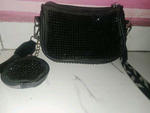 Black Sling Bag