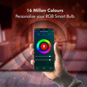 Wipro Garnet 9W WiFi Smart LED Bulb with Music Syn