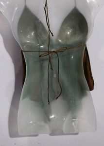 Y2K Brown Halter Top