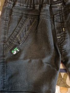 Boys White And Black Shorts