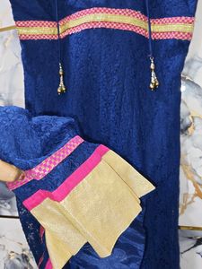 brand new Elegant Blue &amp; Pink anarrkalarge /XL