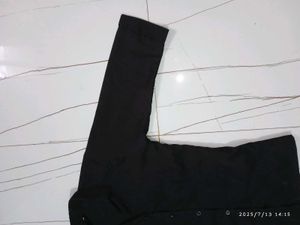 Black Button-Down Shirt