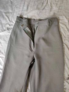 Gray Casual Pants