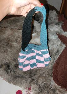 handmade crochet purse