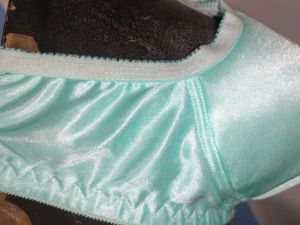 satin bra