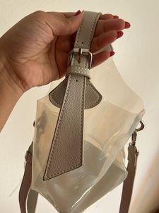 Clear/transparent Bucket bag(square)
