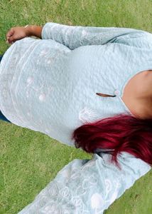 Green Kurti And Dress